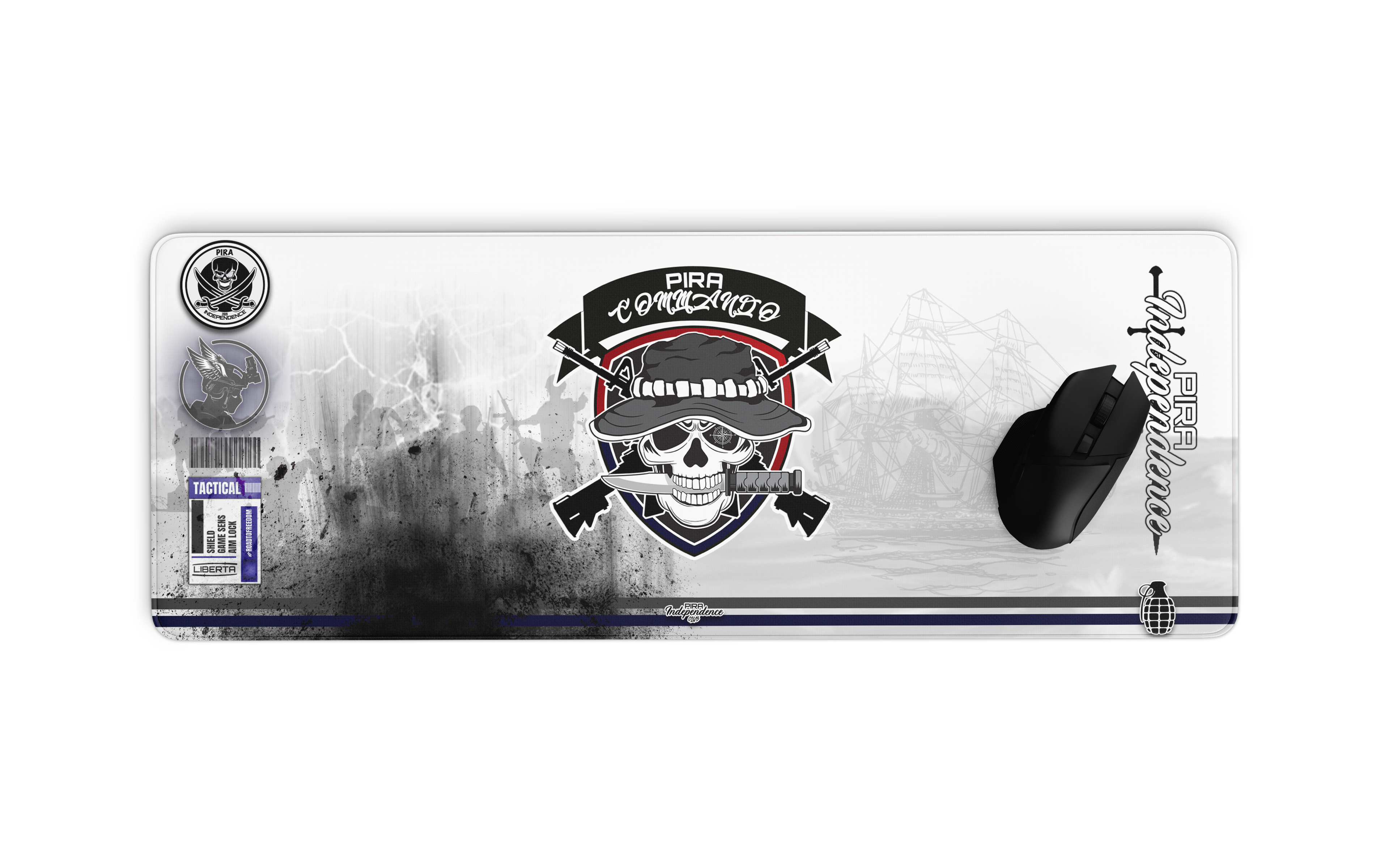 TAPIS DE SOURIS XL BLUE