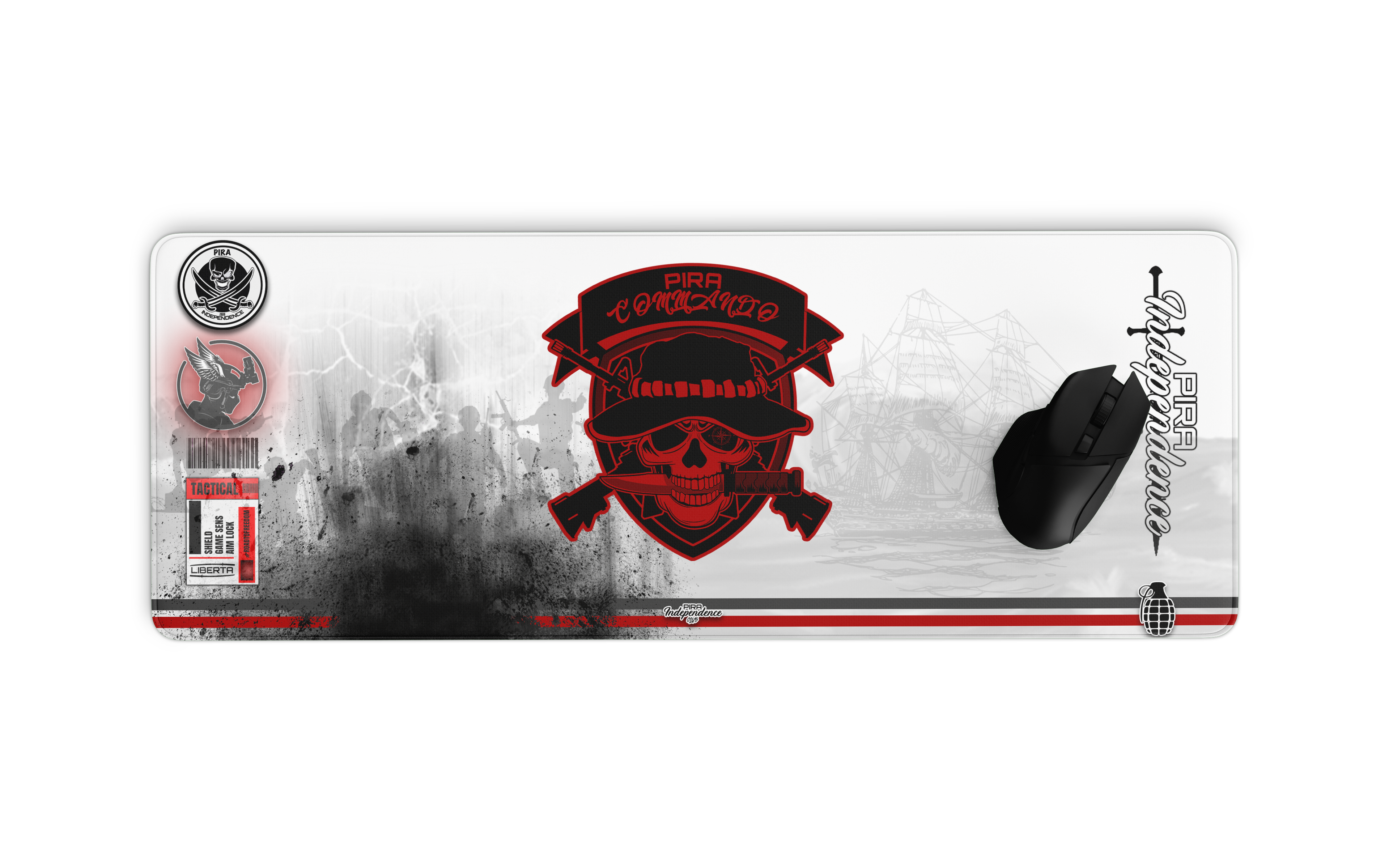 TAPIS DE SOURIS XL RED